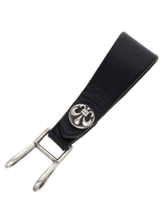 Chrome Hearts Belt Loop BS Fubol Button Leather